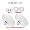 HCmotorku Motorcycle Inner Fairing Mirror Mounting Hole Plug Fit for