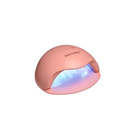 Pink Gellac UV Lampe Für Gelnägel Pfirsisch - UV Lampe Nägel mit Automatischer Timer - Nageltrockner mit Hochwertiges Led-Licht - Nagellampe Für Gelnägel Salonqualität von zu Hause aus