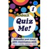 Quiz Me. Coversation Card Game Flash Backpack 1 Quiz Me.