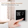 Smart LCD Touchscreen Thermostat for Home Programmable Electric Floor Heating
