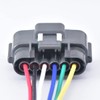 DECKBU 6 Pin Accelerate Pedal Waterproof Plug Automotive Electrical Harness