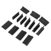 Kadimendium Rubber Sanding Blocks Set, 14pcs Contour Detail Sanding Grip