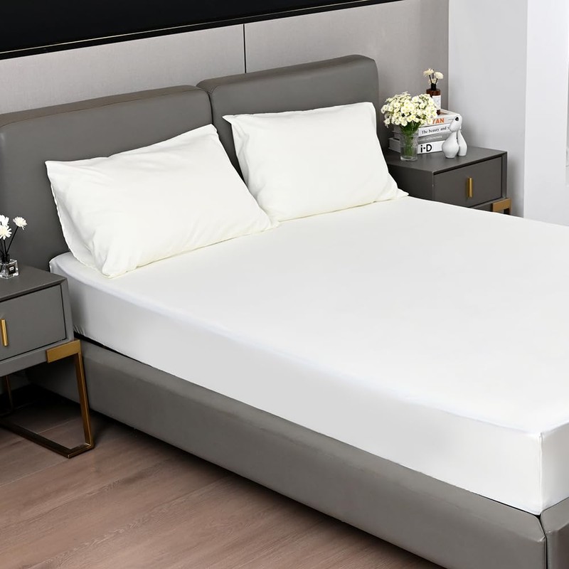 Fitted Sheet 25CM Deep Bed Sheet Super King Size 180X200CM