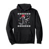 Xmas T-Rex - Santa Dinosaur Christmas lights Holiday Costume Pullover