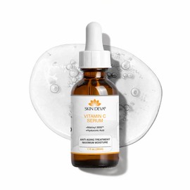 Hyaluronic Acid with Vitamin C - For all types of skin - Best serum for Face 1 oz                                                                     