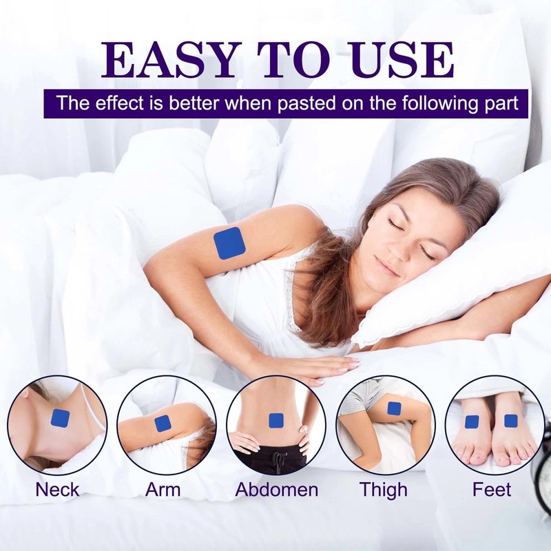60 PCS Sleep Support Patches for Adults, Extra Strength All-Natural