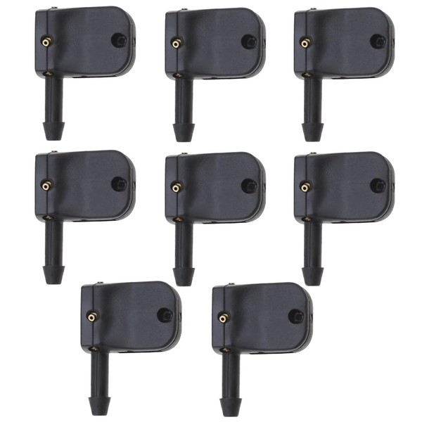 EIHI 4 Pairs of Car Windscreen Wiper Nozzles Suitable for