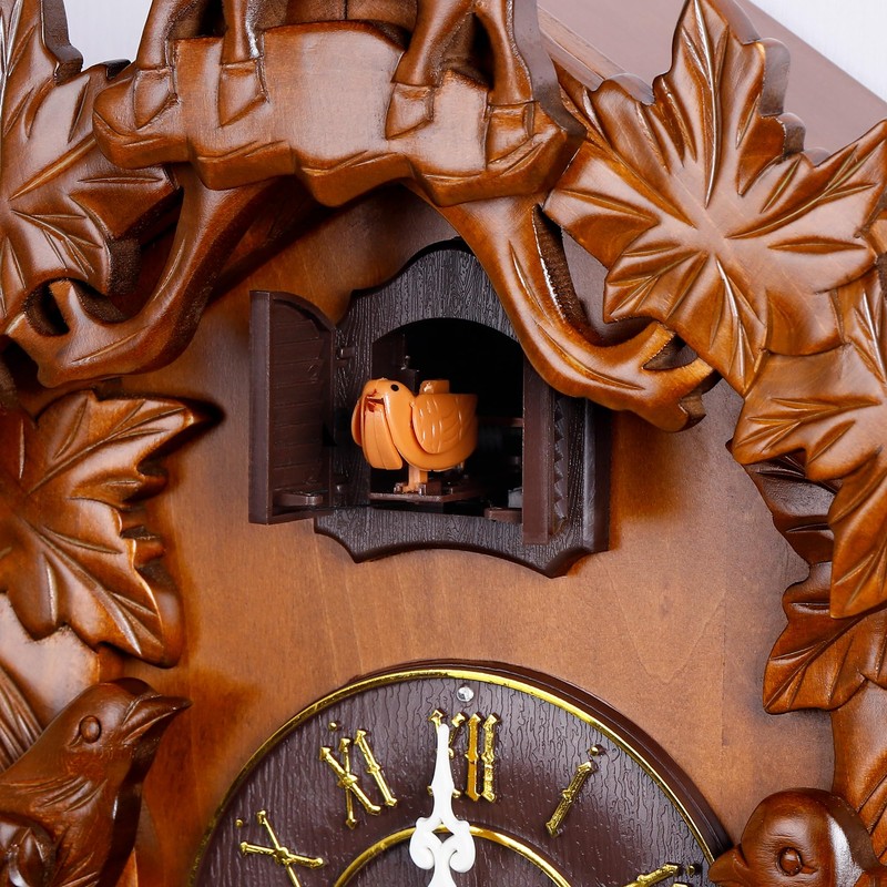 Kendal Large Handcrafted Wood Cuckoo Clock MX015-1