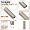 Stainless Steel Small Tension Spring, Dual Hooks, Wire Diameter 0.047",