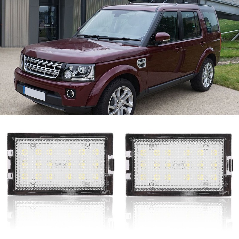 LED Lamp Light License Number Plate Fit for Land Rover/Discovery