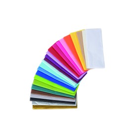 Clairefontaine 393701C Pack of 8 Sheets of Tissue Paper, 50 x 75 cm, 18 g/m², Ideal for Decoration and Craft Projects, Pack of 8