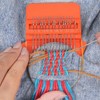Hsthe Sea Small Weaving Loom, Wooden Speedweve Darning Loom Type