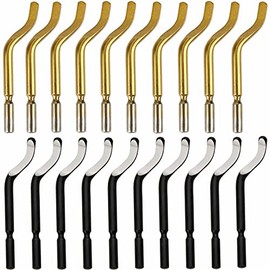 KEWAYO Deburring Blades Burr Trimming Scrapers, Deburr Blades Set (SB1010+BS2012)