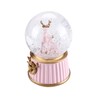 Musical Snow Globe Light Up Crystal Ball Music Box Automatic