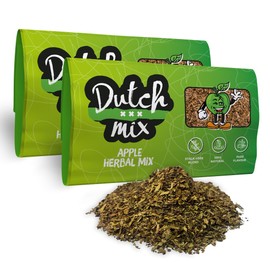 Dutch Mix Apple - Stalk-free & Natural - 100g Quality Herbal Mix - Amsterdam Herbal Mix as used in Coffee Shops