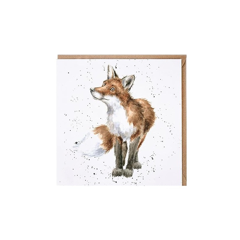 Wrendale Designs - 'Bright Eyed And Bushy Tailed' Card
