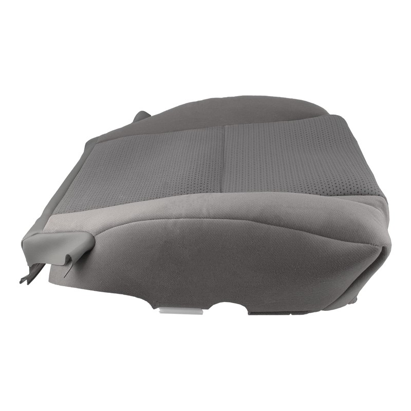 AUTOKAY Cloth Driver Bottom Seat Cover Gray Fits for Toyota