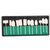 Nail Polishing Head, 12pcs Nail Drill Bit Soft for Home