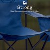 Coleman Portable Camping Chair with 4-Can Cooler, Cushioned Seat &