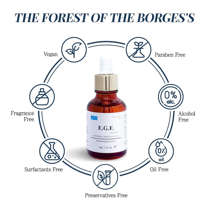 EGF Serum Epidermal Growth Factor 1 Fl. Oz. 30ml