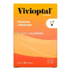 Vivioptal Vitaminas Y Minerales 90 Cápsulas