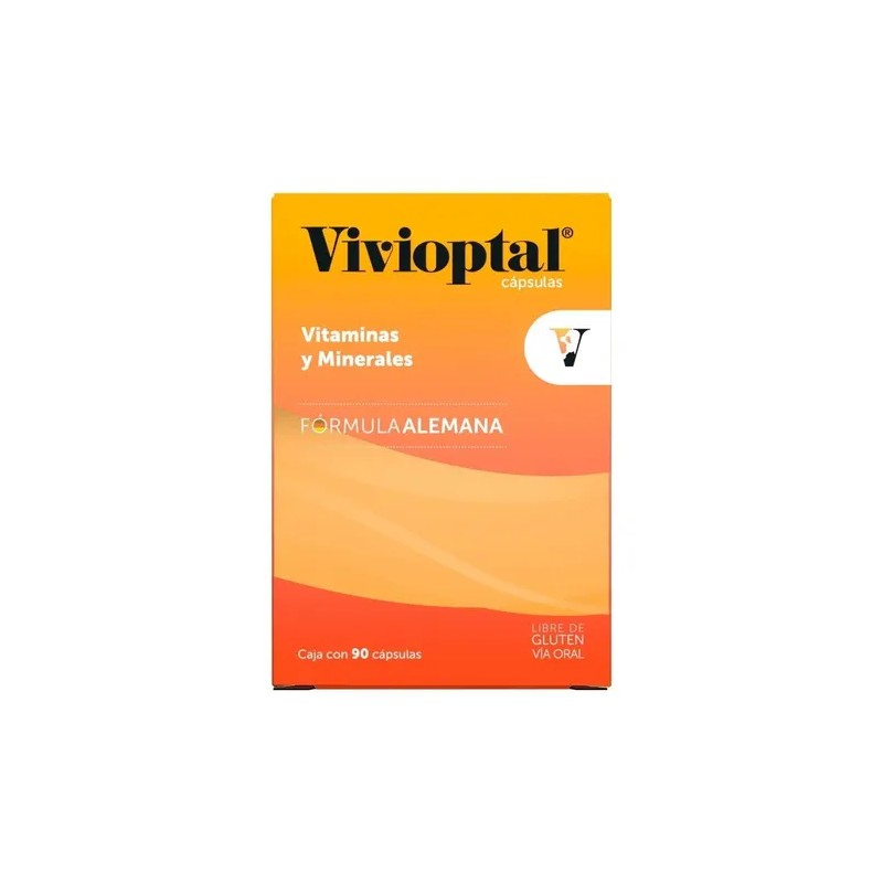 Vivioptal Vitaminas Y Minerales 90 Cápsulas