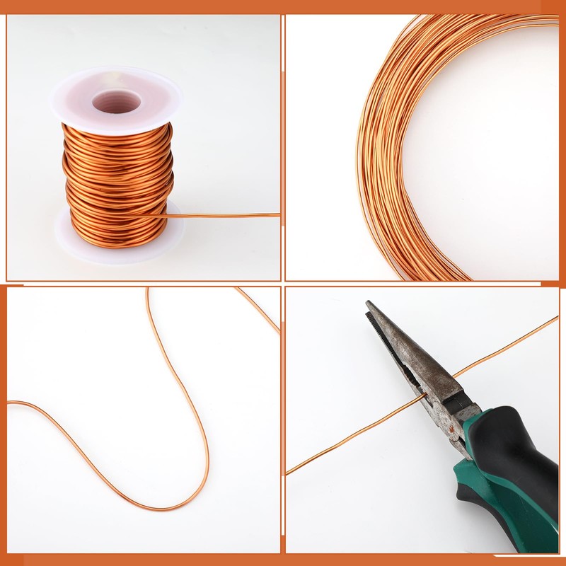 Kanayu Magnet Copper Wire Enamelled Insulated Magnet Winding Wire, Speaker
