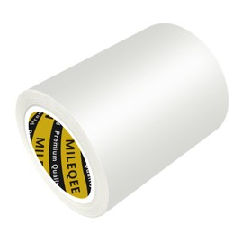 MILEQEE Window Weather Stripping Door Seal Tape White, 2.76in x 33FT, Automotive Weatherstrip Adhesive Seal Strip for Car Auto Trunk, Weatherproof Gap Sealing Sealer Draft Blocker, Windproof