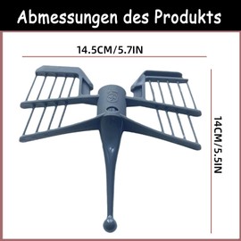 IUSOT Thermomix Butterfly Mixing Attachment for Vorwerk Thermomix TM5 TM6 TM31, Butterfly Stirrer, Food Processor Replacement Parts, Thermomix Mixing Attachment Accessories for Vorwerk Thermomix