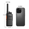 FR1 Walkie Talkies Long Range Rechargeable Two Way Radios with