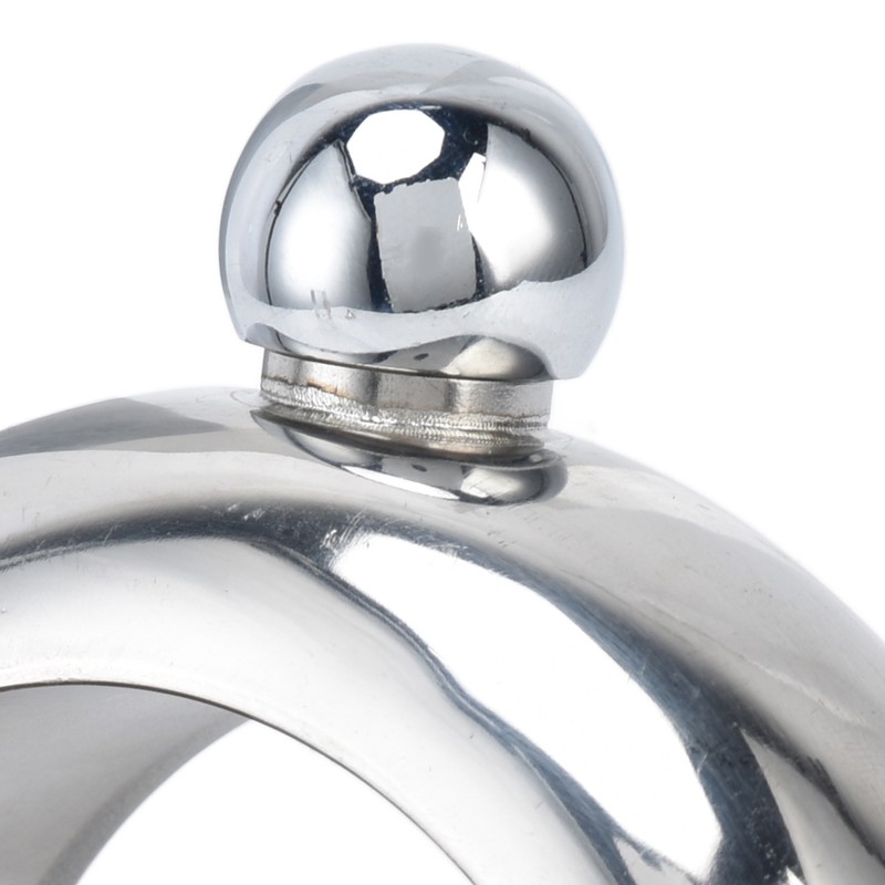 Flask Bangle Bracelet Stainless Steel Wine Flasks Gift for Carrying