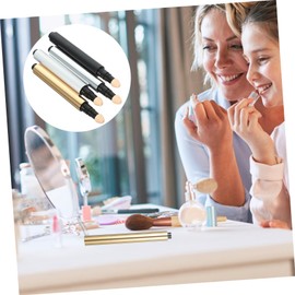 Minkissy 4pcs Reusable Concealer Pen Liquid Foundation Tube for Diy Makeup Travel-friendly Compact Design Leak Cover for Beginners and Makeup Artists