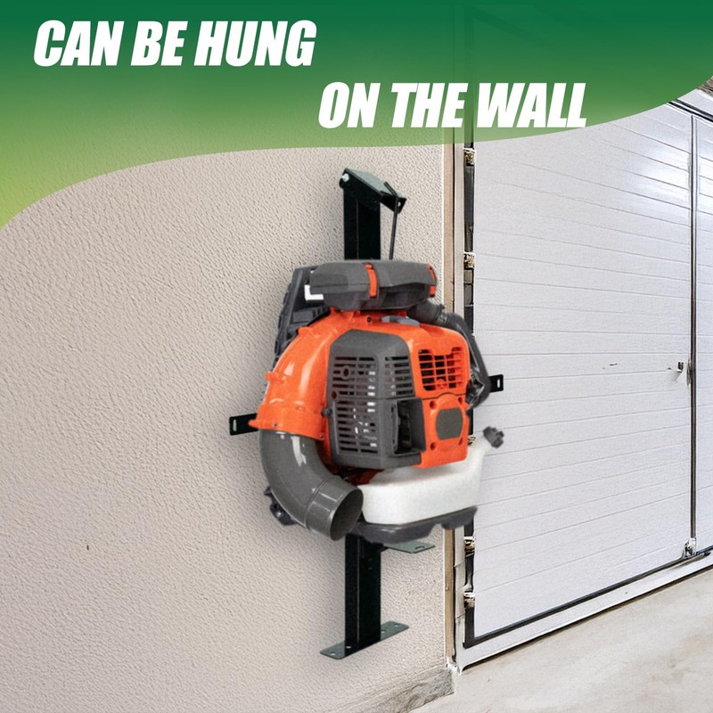 Heavy-Duty Backpack Leaf Blower Rack for Trailers | Leaf Blower