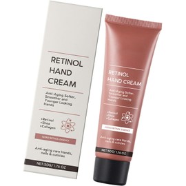 Crema de Manos 50g, Crema Hidratante Diaria para Manos, Hidratante para Piel Seca Hidratación Profunda, el Cuidado de (50G)