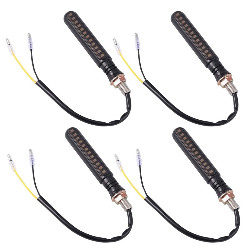 Justech LED Motorcycle Turn Signal, 24 LED, 12 V, General