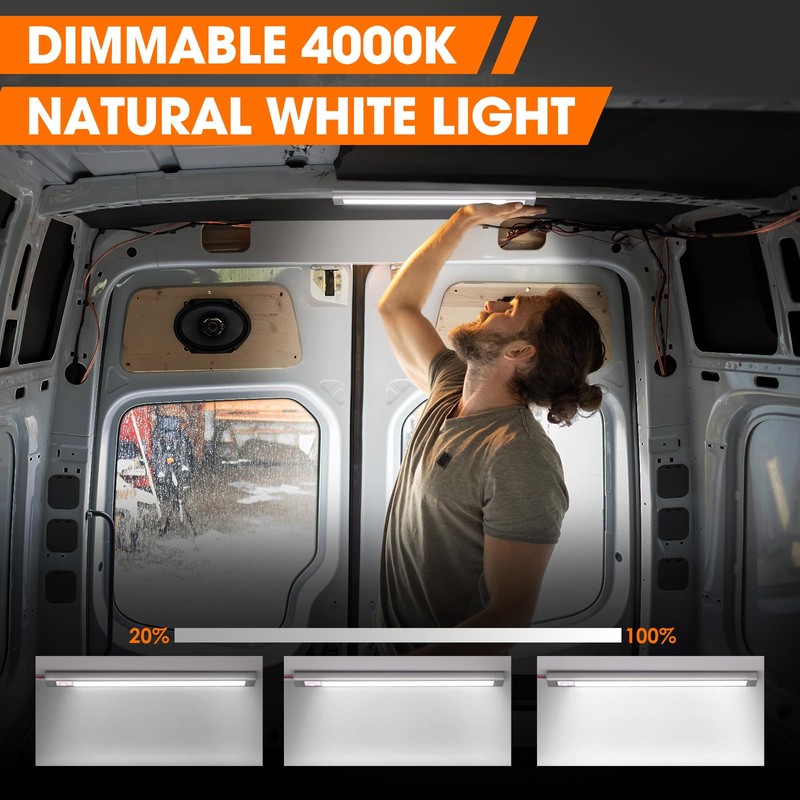 12V LED Light Strip, Enclosed Trailer Light, 12 Volt Lights,