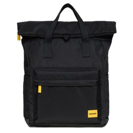 KAUKKO Stylish and Practical Laptop Backpack for Shopping, Traveling and Commuting Casual Daypack Fits 15" BLACK,17.7L