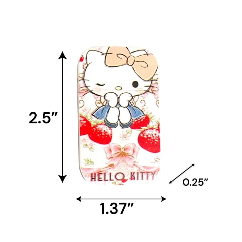 NIVEK Kulomi Lighter Kitty KT Torch Lighter Pink Flame Pocket