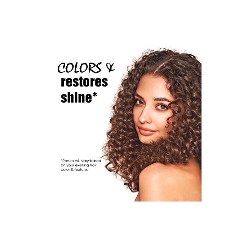 Light Mountain Natural Bulk Hair Color and Conditioner, Medium Brown,