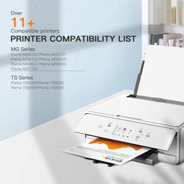 PGI-270XL CLI-271XL 5 Color Value Pack Replacement for Canon 270 271 XL Ink Cartridges to use with MG5720 MG5721 MG5722 MG6820 MG6821 MG6822 TS6020 (PGBK, Black, Cyan, Magenta, Yellow, 5Pack)