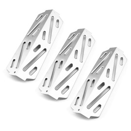 GFTIME 31.8 cm Flavorizer Bars 66040 for Weber Genesis II E310, S310, E330, S330, E315, S315, E335, S335 Gas Grill, Heat Reflector, Stainless Steel Grill Replacement Parts for Weber, Pack of 3