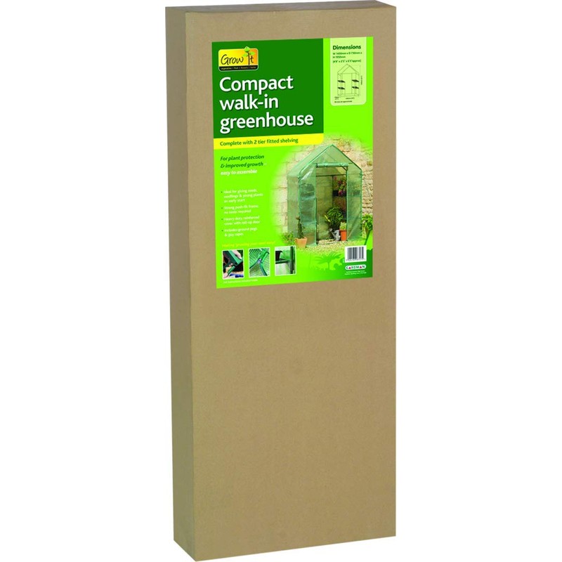 Gardman 7620 Greenhouse, Walk-in, Green