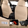 KIDYACWST Auto Car Seat Covers Accessories Front Seat Leather Cushion