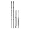sourcing map Tap and Drill Bit Set, 2pcs 2-56 UNC