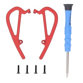 2PCS Drone Camera Bumper Guards Aluminum Alloy Anti Collision Lens Safety Bumper Protector Bar for Avata 2 Drone Accessories Red