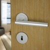 HAIFUAN Stainless Steel Door Lever Handle, Door Lock Handle Set,