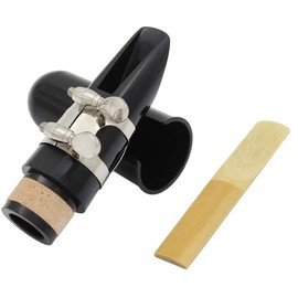 Dovhmoh Mouthpiece Kit Includes Writer + Clarinet Lead 2.5 + Black Clarinet Mouthpiece Plastic Cap Musical Instrument Accessory