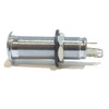 Stereo or mono guitar jack socket in chrome long body