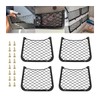 JNNJ Pack of 4 Car Storage Mesh Bag, Car Mesh