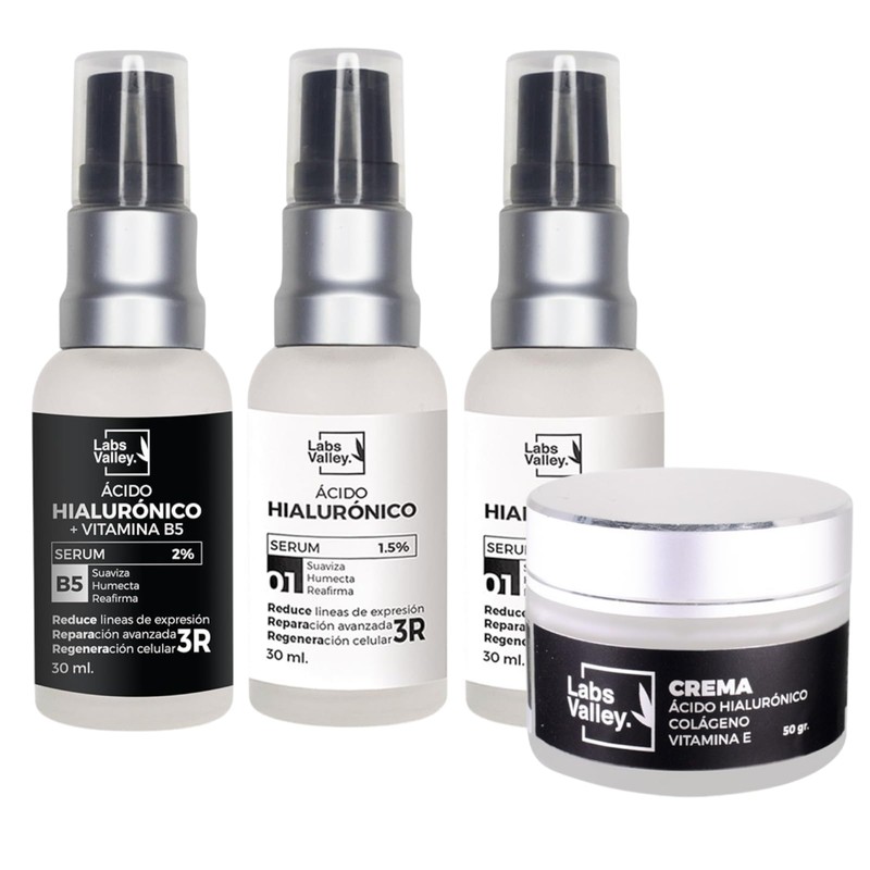 Kit Labs Valley Serúm ácido hialurónico con vitamina B5 Crema